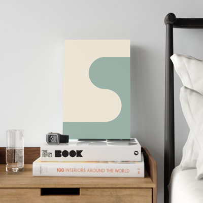 «Rounded Edge Curve» par Marmont Hill - impression sur toile tendue