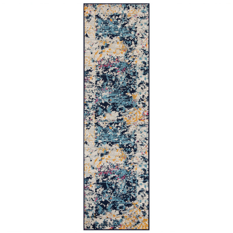 Ehrenfeld Abstract Area Rug, Runner 60 x 230cm