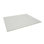 Plateau de table en pierre frittée 24 po x 24 po de couleur blanc uni
