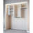 Modular Closets Closet System Walk-In Sets with 3 Hanging unit and Shelves-1387353424