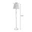 Lampadaires de forme libre en coton et lin noisette + bois massif-1818553416