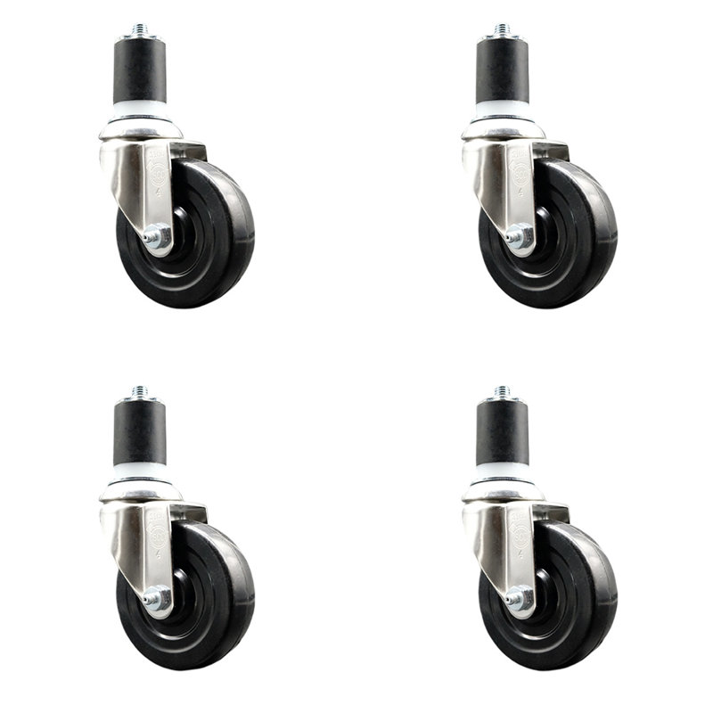 Soft Rubber Casters