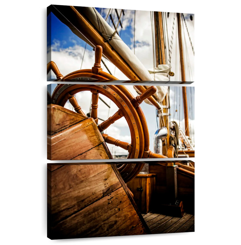 Mehar Wooden Boat Helm