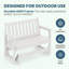 Fauteuil oscillant 48,6 po Adirondack-115734144