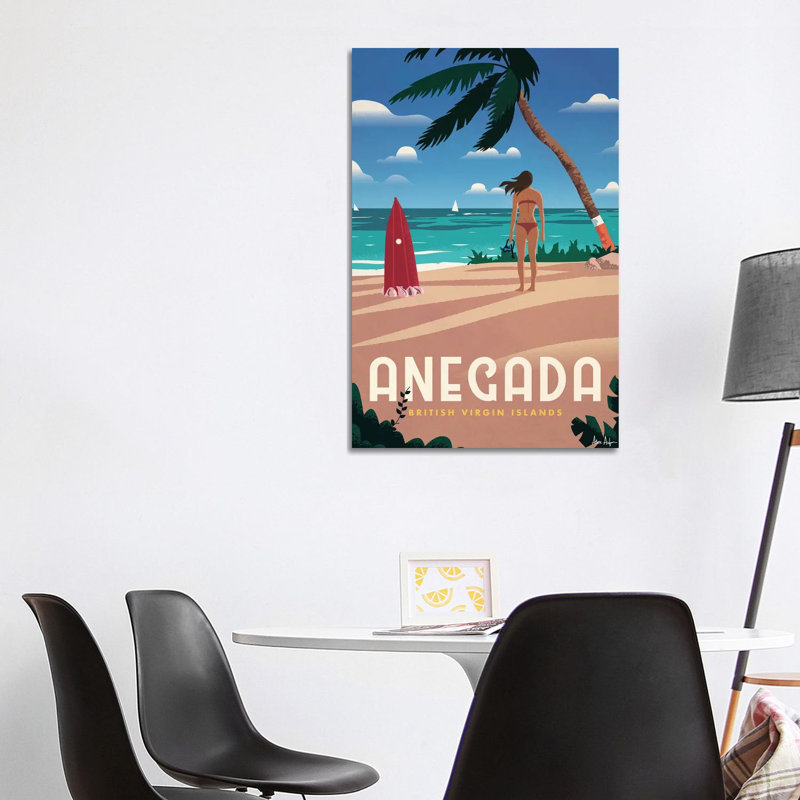 Anegada - Wrapped Canvas Print, 101.6 cm H x 66.04 cm W x 1.91 cm D