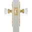 Plaque victorienne avec bouton de porte en cristal-1449990900-1449990898