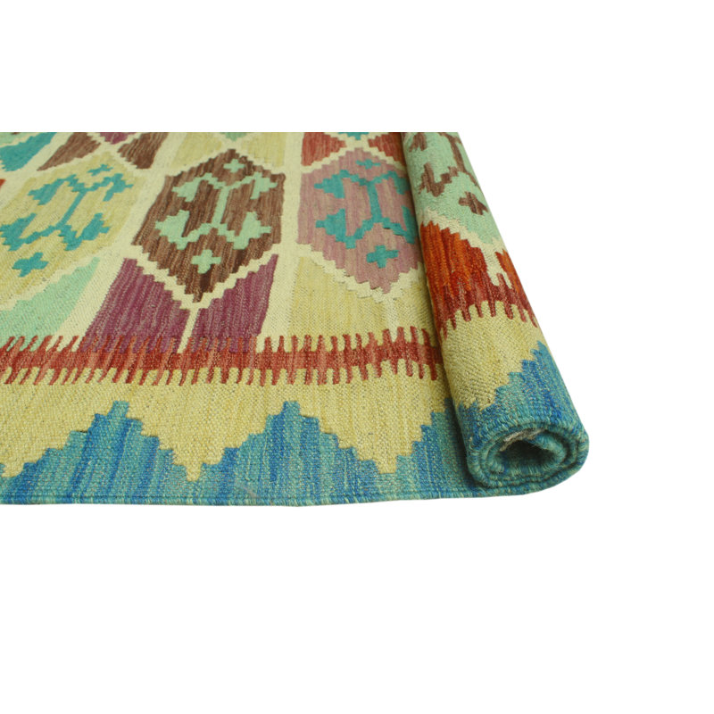 Tapis unique bleu 4 pi 2 po x 6 pi 1 po Celese