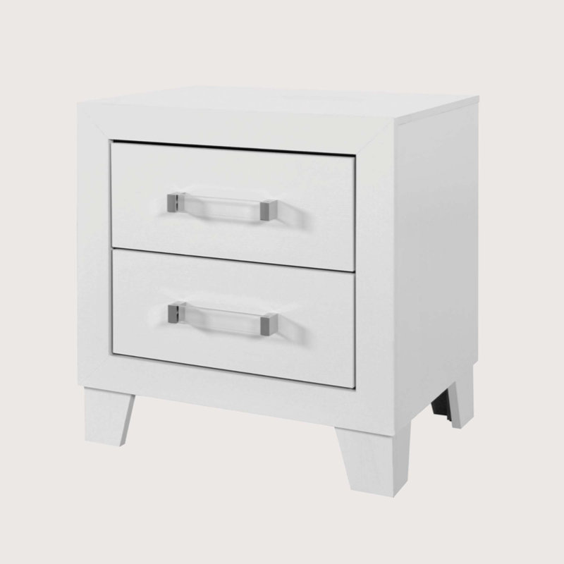 WHITE NIGHTSTAND