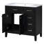 Meuble-lavabo sophistiqué avec rangement abondant et fabrication robuste pour des salles de bain élégantes-1280134715