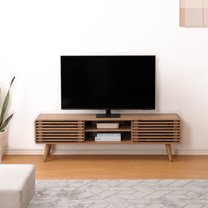 Bria TV Stand for TVs up to 65", Brown