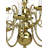 Onika 10-Light Indoor Polished Brass Classic/Traditional Tiered Candelabra Chandelier-2037308791