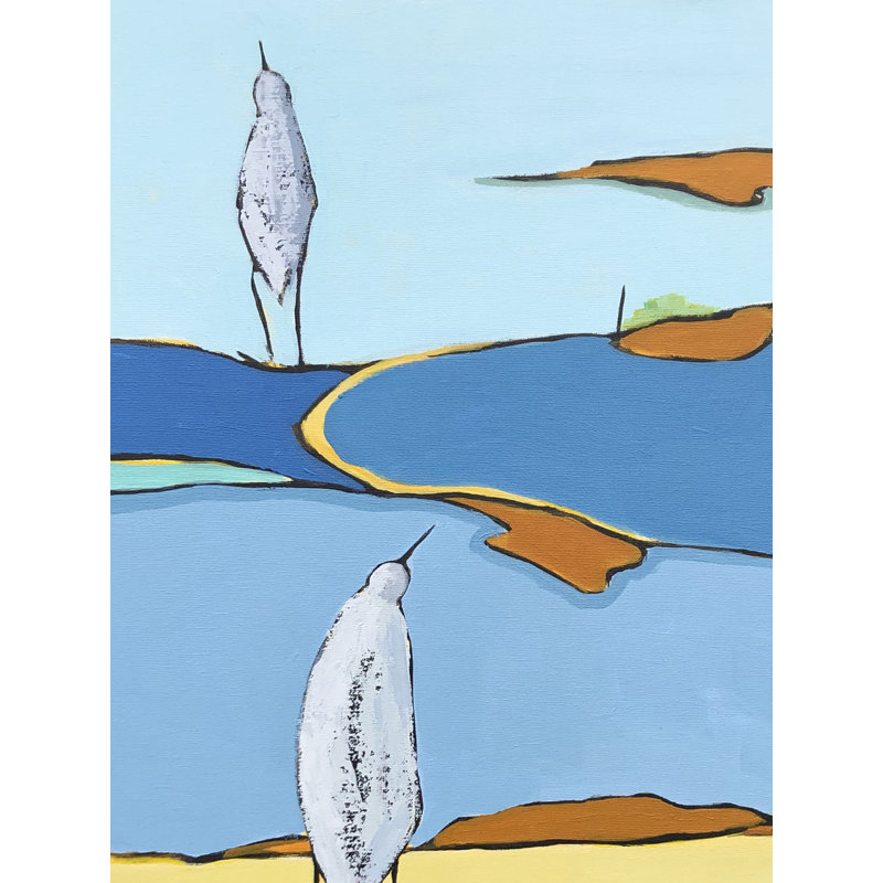 The Beach Bums Print by Phyllis Adams