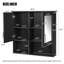 Armoire de toilette 2 en 1, armoire à pharmacie murale de 30 pouces avec tablettes réglables et portes à fermeture en douceur, miroir haute définition avec rangement pour meuble-lavabo de salle de bain-979020494