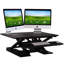 Adjustable Metal Base Standing Desk Converter