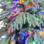 Arbre de Noël articulé artificiel - 4 pi, 6 pi, 7,5 pi avec 800 lumières chaudes, 8 façons clignotantes pour une atmosphère joyeuse et colorée
