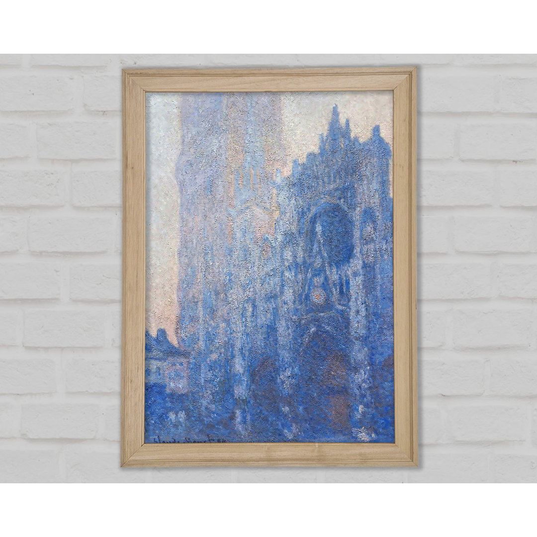 Monet Rouen Kathedrale FacÃ£â€šÃ'Â¸Ade - Einzelne Bilderrahmen Kunstdrucke