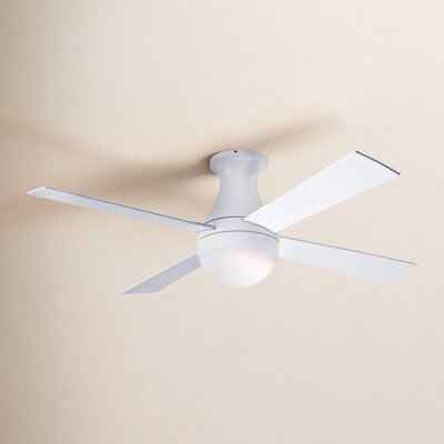 Ball LED Flush Mount Ceiling Fan