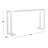 Brockham 52'' Glass Top Console Table-1022841796