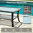 4-Piece Wicker Patio Conversation Set with Cushions and Glass Coffee Table-1634611805