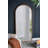 30" X 65"  Hand Carved Rose Antique Mirror Frame, Large Arch Mirror Wall Decor For Living Room, Bathroom, Entryway(Brown)-525281657