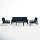 Townsend 4 Piece Sofa Seating Group with Sunbrella Cushions