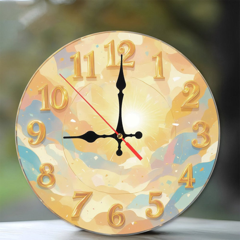 Horloge Sunburst