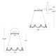Kismet Single Light Dimmable Armed Sconce