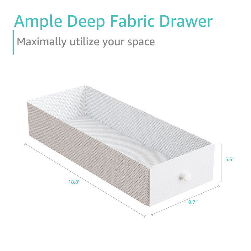 Shamauri Computer Desk with Drawers Writing Desk Gaming Desk, White