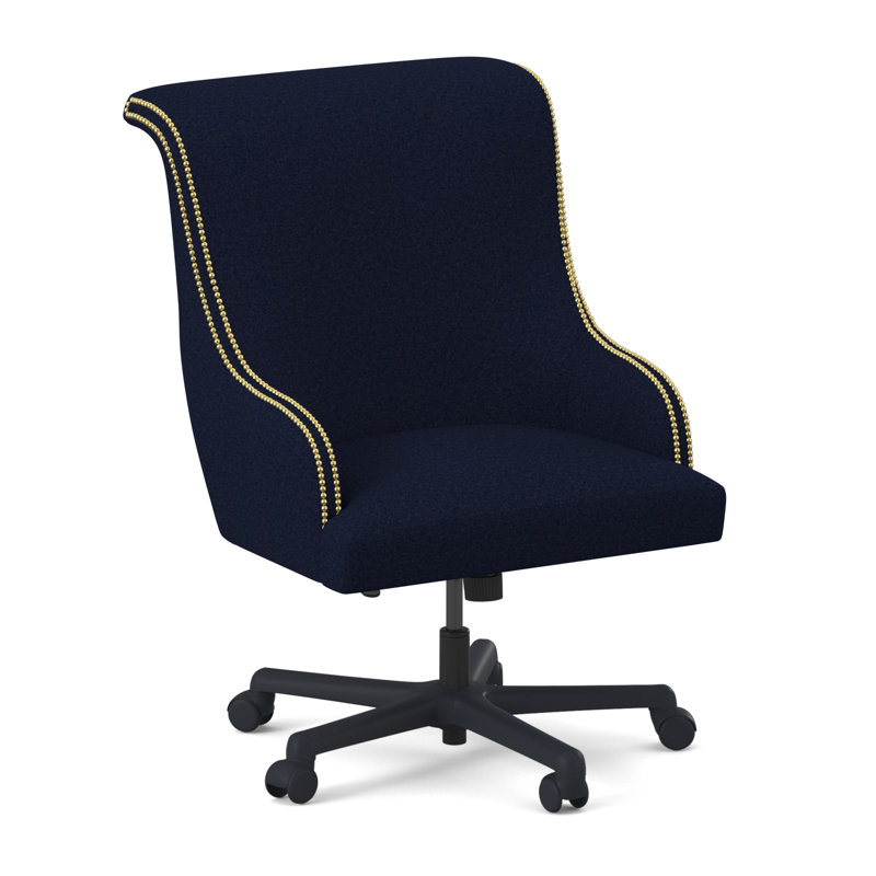 Fauteuil de direction Madison, Petit laiton poli, Uniforme Margaret