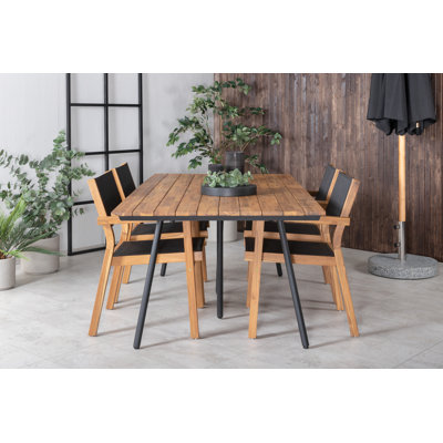 Ellingsworth 4 - Person Dining Set
