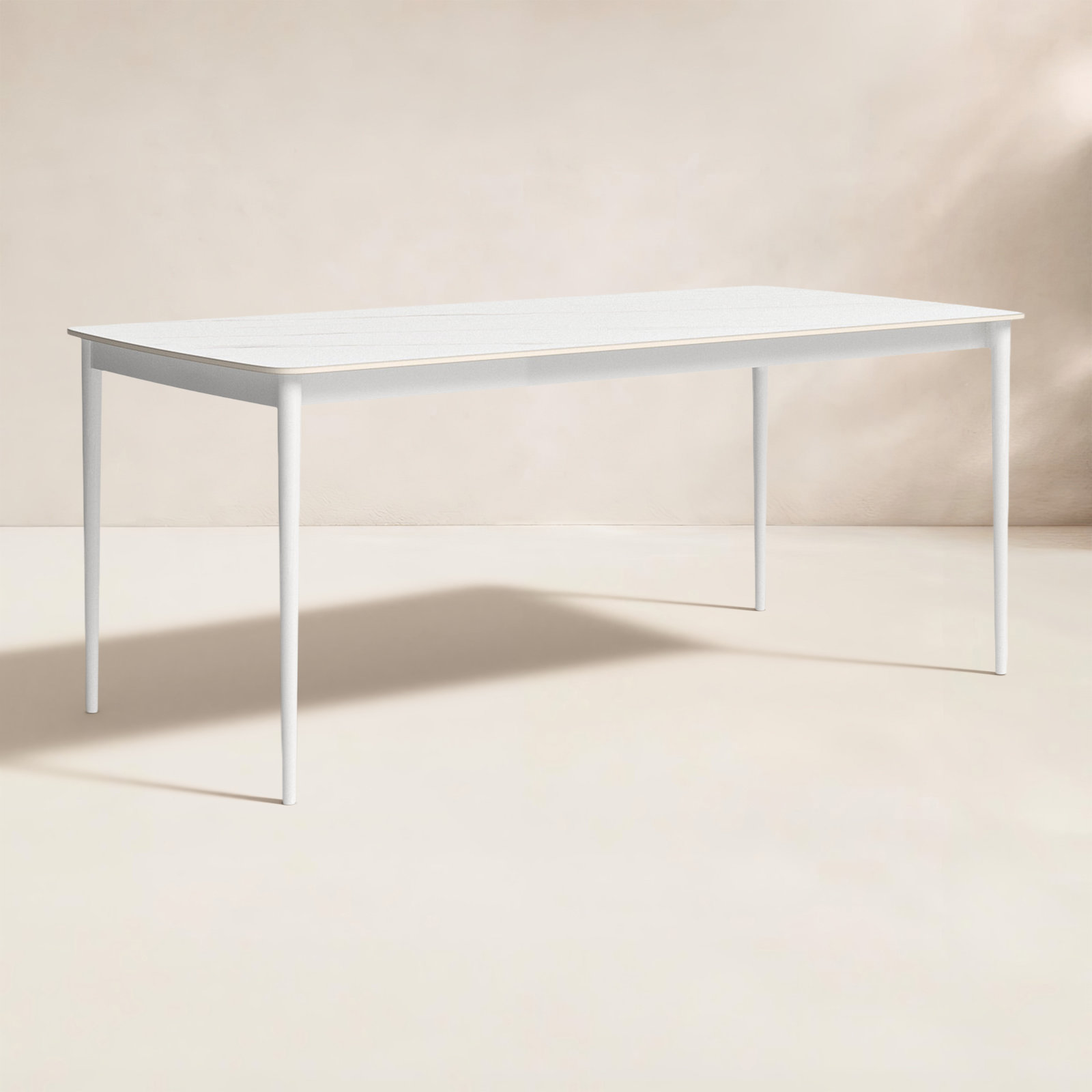 Cadedra 71'' Stone Outdoor Dining Table
