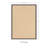 Nannette Handmade Light Beige Berber with Slate Cotton Border Made in the USA Area Rug-108031990