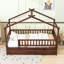 Lit de maison avec tiroirs de rangement et toit Ansam-1431430505-1431430504