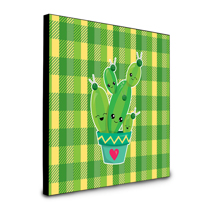 Panneau mural d’art cactus Rhudy