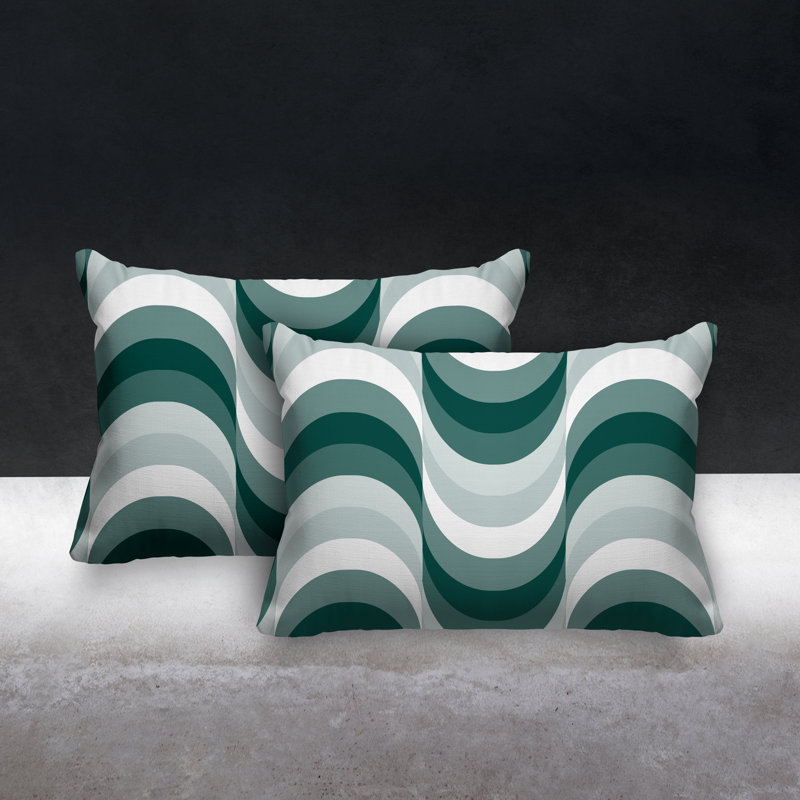  Coussin intérieur / extérieur Lumbar, Émeraude