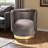 Krishaun Velvet Swivel Barrel Chair-1150421158