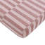Drap-housse pour lit de bébé Maroon