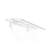 Palram - Canopia Bordeaux 2230 88 in. W x 54.7 in. D Polycarbonate White Convex Stationary Door and Window Awning-71003104