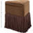 Keyia Velvet Ottoman / Stool-840412619