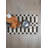 Checker Black Stone Quick Drying Mat
