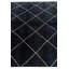 Tapis noir Oavia