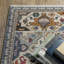 Tapis bleu / gris Aina-869062105