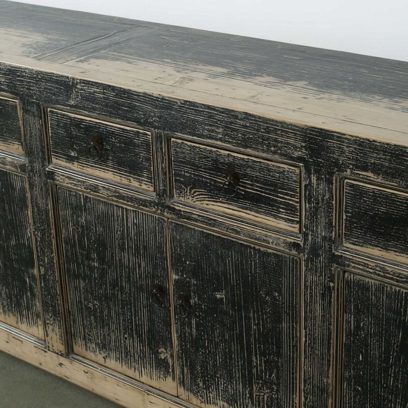 119'' W Sideboard, Black