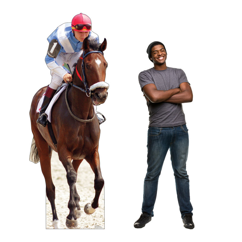 Cheval et jockey