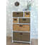 Erica Solid Wood 56 cm W Chest of 6 Drawers-14447486