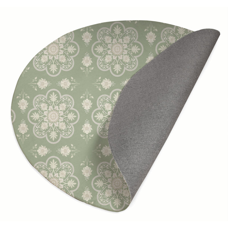 Skye Outdoor Rug, Round 5'