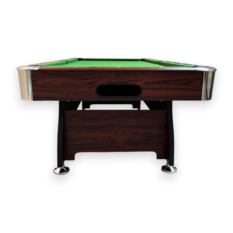 8 ft Pool Table Snooker with Accessories – Vintage, Green