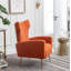 Fauteuil à oreilles 27 po en velours Floreal-1017788052