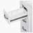 35.5'' Single Bathroom Vanity Base Only in White