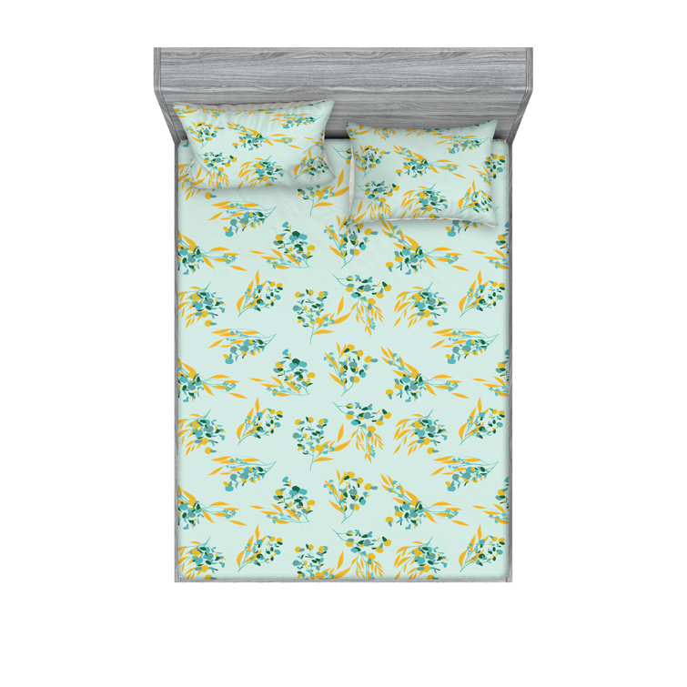 Drap-housse et taies décoratives 3 pièces Ambesonne